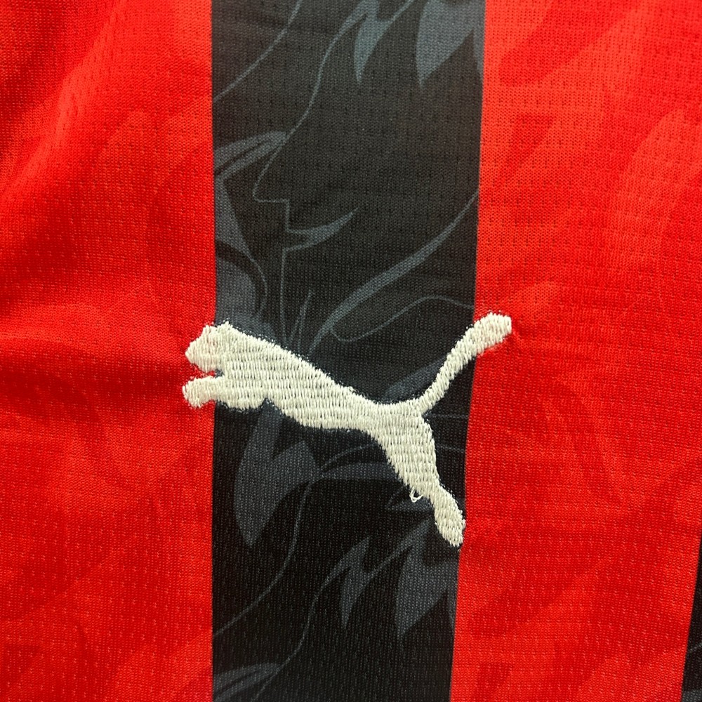 25/26 AC Milan Home Football Shirt Kids Size Suit-mysite Custom Football Kit- Nextkits