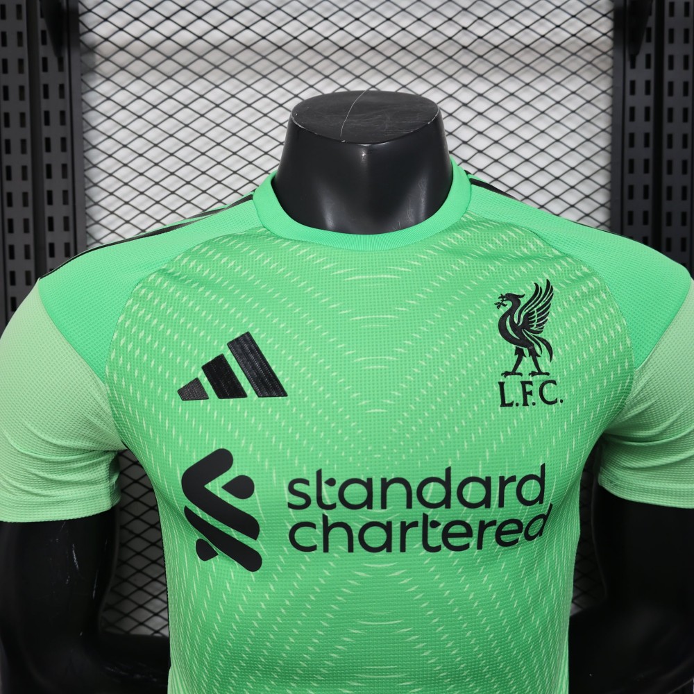 25/26 Player Version Liverpool Goalkeeper Football Shirt-mysite Custom Football Kit- Nextkits