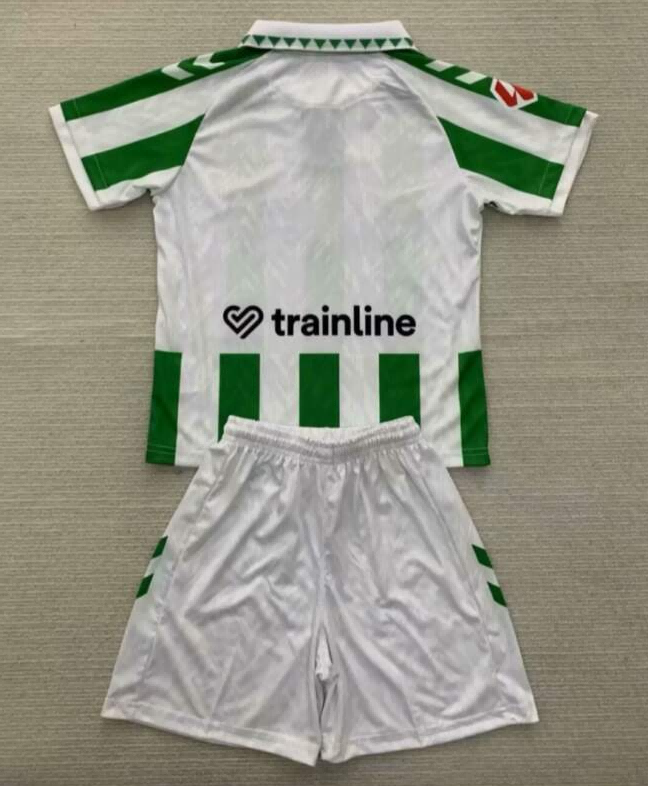 24/25 Real Betis Home Football Shirt Kids Size Suit-mysite Custom Football Kit- Nextkits