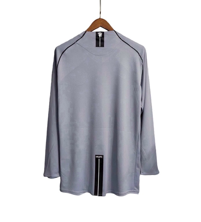 07/08 Retro Long Sleeve Manchester United Home Football Shirt-mysite Custom Football Kit- Nextkits