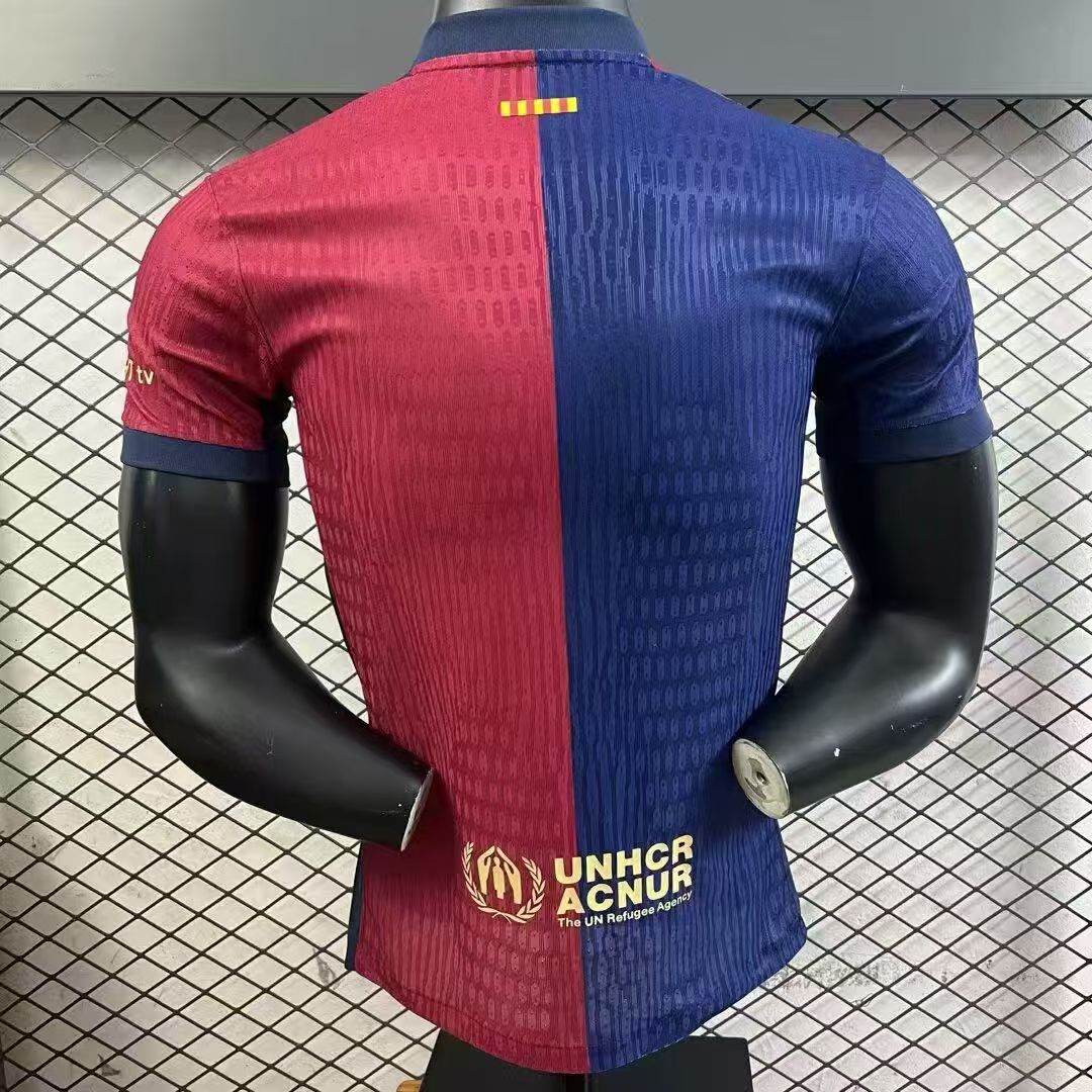 24/25 Barcelona Travis Scott Player Version Home Football Shirt-mysite Custom Football Kit- Nextkits