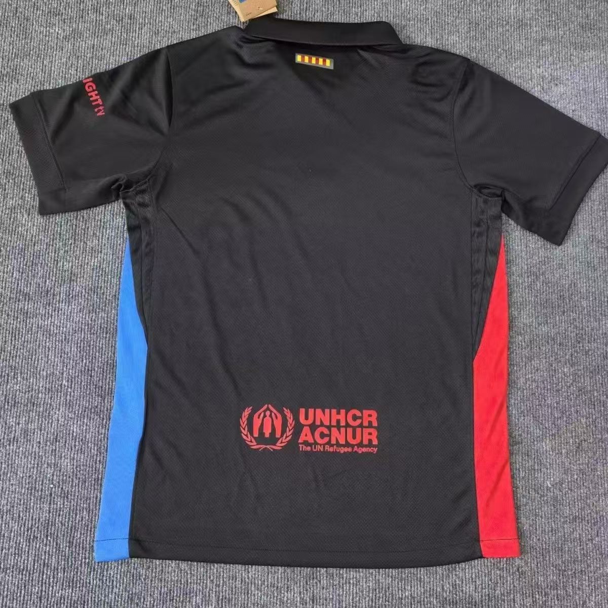 24/25 Barcelona Travis Scott Black Advertising Away Football Shirt-mysite Custom Football Kit- Nextkits