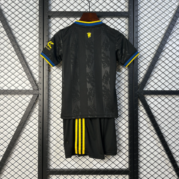 25/26 Manchester United Third Football Shirt Kids Size Suit-mysite Custom Football Kit- Nextkits