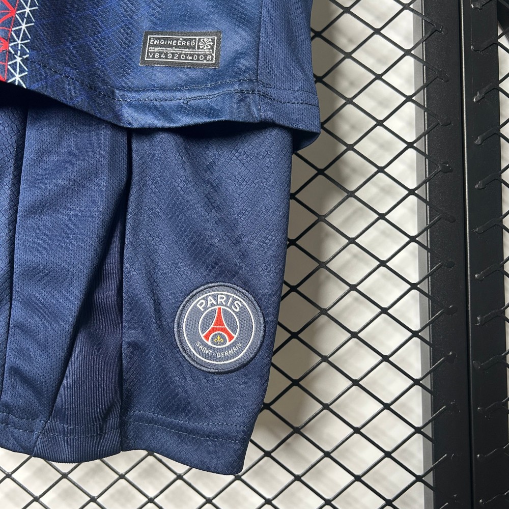 25/26 Paris Saint-Germain Home Football Shirt Kids Size Suit-mysite Custom Football Kit- Nextkits