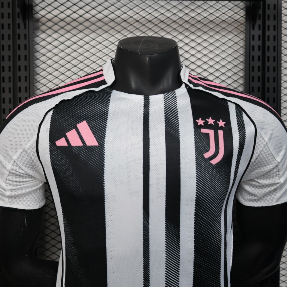 25/26 Player Version Juventus Home Football Shirt-mysite Custom Football Kit- Nextkits