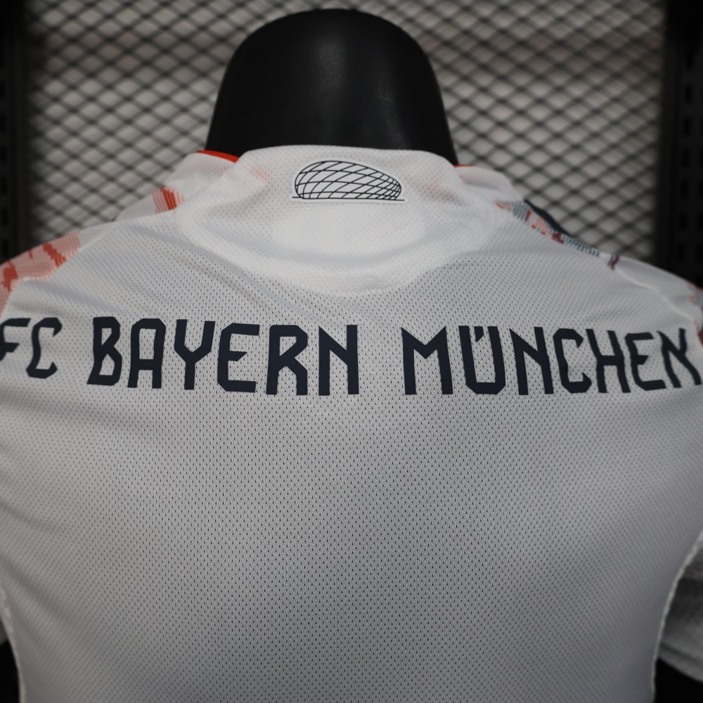 25/26 Player Version Bayern Munich Away Football Shirt-mysite Custom Football Kit- Nextkits