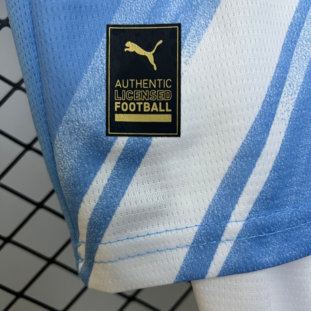 25/26 Manchester City Home Football Shirt Kids Size Suit-mysite Custom Football Kit- Nextkits