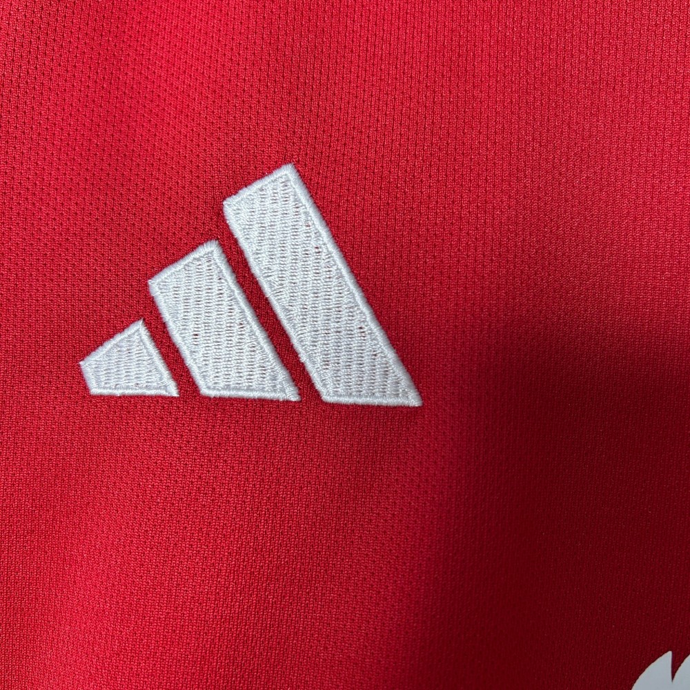 25/26 Manchester United Home Football Shirt Kids Size Suit-mysite Custom Football Kit- Nextkits