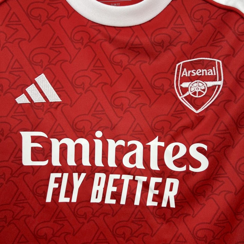 25/26 Arsenal Home Football Shirt Kids Size Suit-mysite Custom Football Kit- Nextkits
