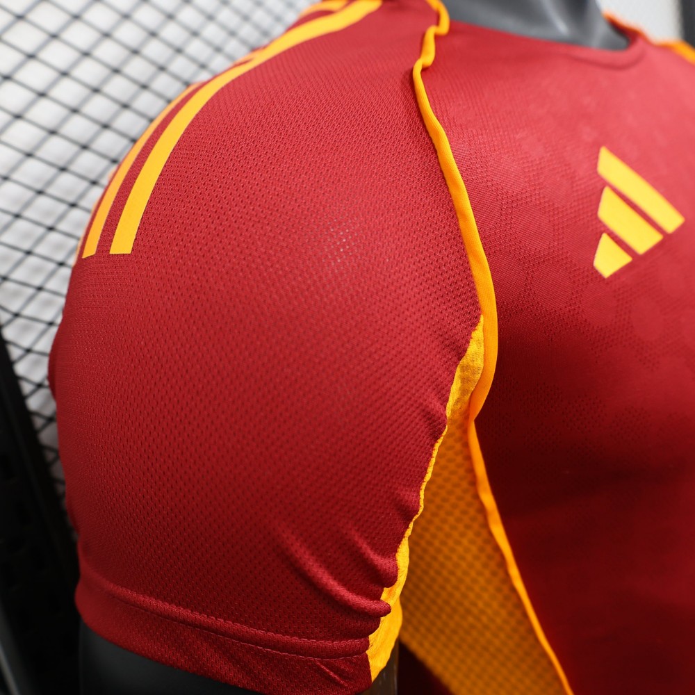 25/26 Player Version Roma Home Football Shirt-mysite Custom Football Kit- Nextkits