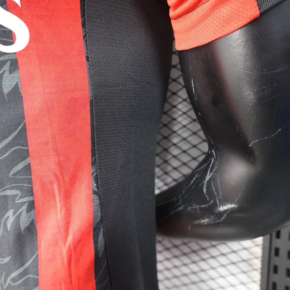 25/26 Player Version AC Milan Home Football Shirt-mysite Custom Football Kit- Nextkits