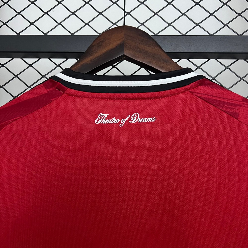 25/26 Manchester United Home Football Shirt-mysite Custom Football Kit- Nextkits