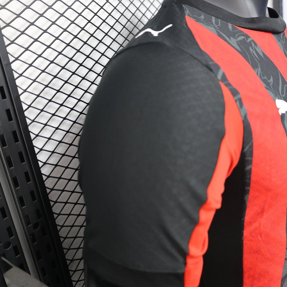25/26 Player Version AC Milan Home Football Shirt-mysite Custom Football Kit- Nextkits