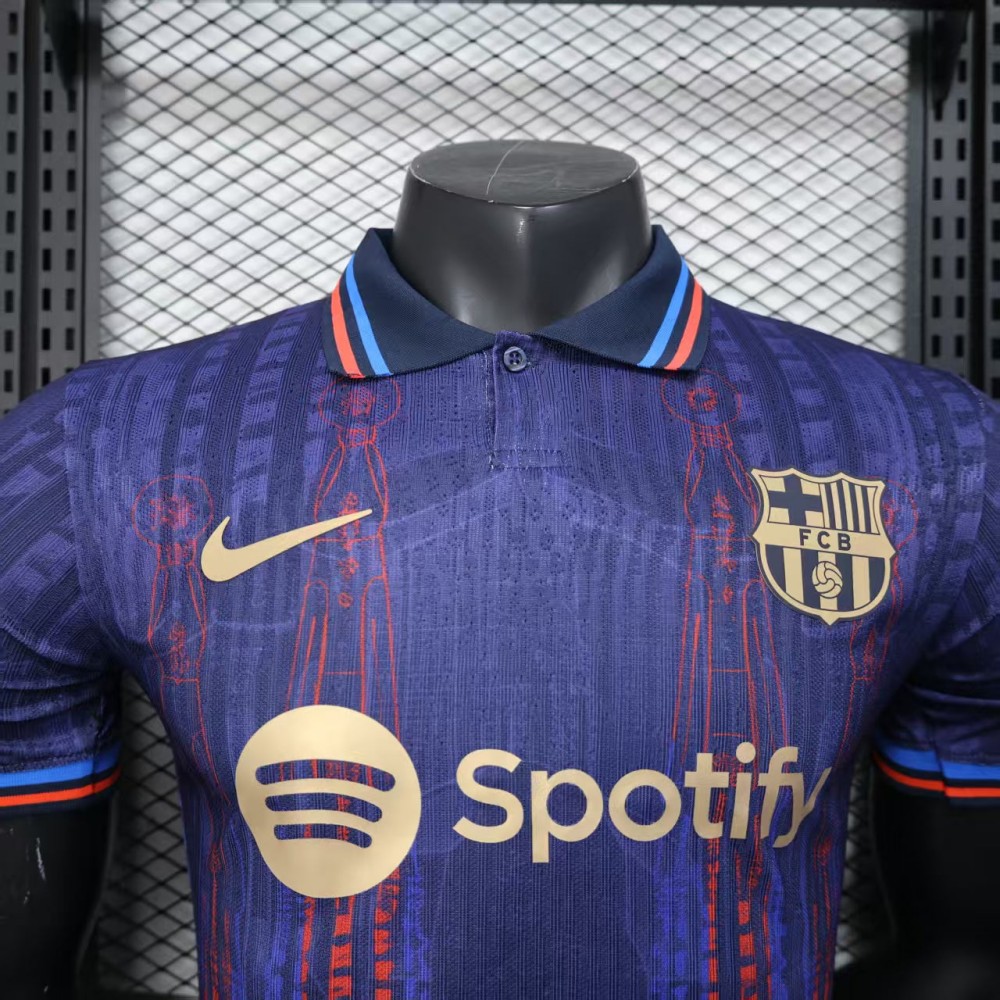 25/26 Player Version Barcelona Special Edition Football Shirt-mysite Custom Football Kit- Nextkits