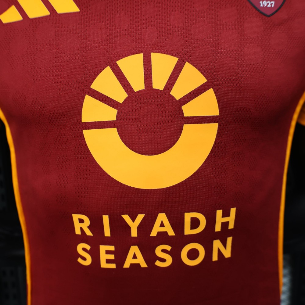 25/26 Player Version Roma Home Football Shirt-mysite Custom Football Kit- Nextkits