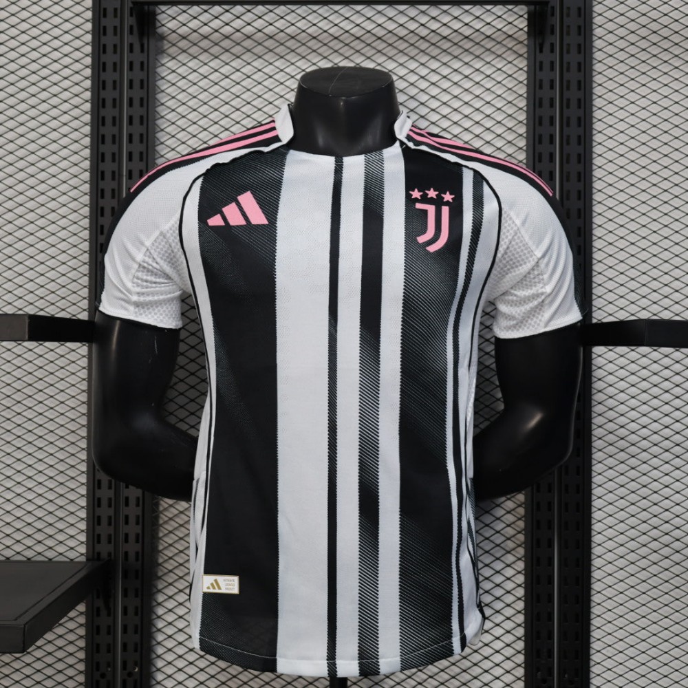 25/26 Player Version Juventus Home Football Shirt-mysite Custom Football Kit- Nextkits