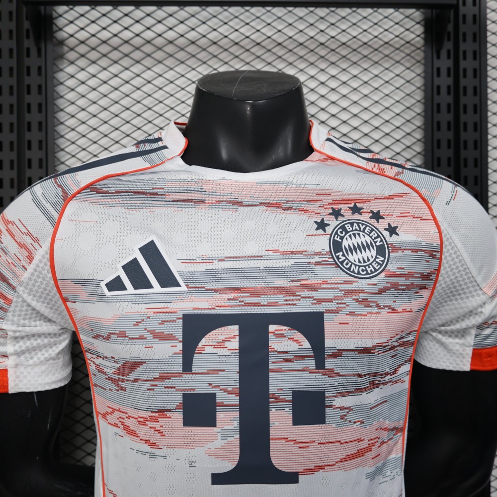 25/26 Player Version Bayern Munich Away Football Shirt-mysite Custom Football Kit- Nextkits