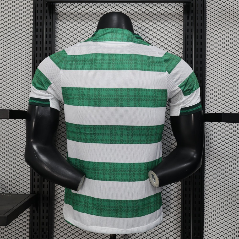 25/26 Player Version Celtic Home Football Shirt-mysite Custom Football Kit- Nextkits