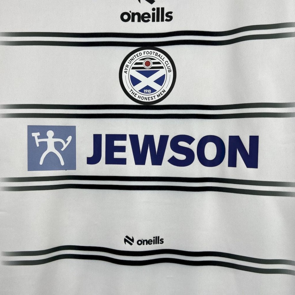 25/26 AYR United Home Football Shirt-mysite Custom Football Kit- Nextkits