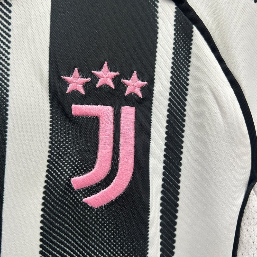 25/26 Juventus Home Football Shirt Kids Size Suit-mysite Custom Football Kit- Nextkits