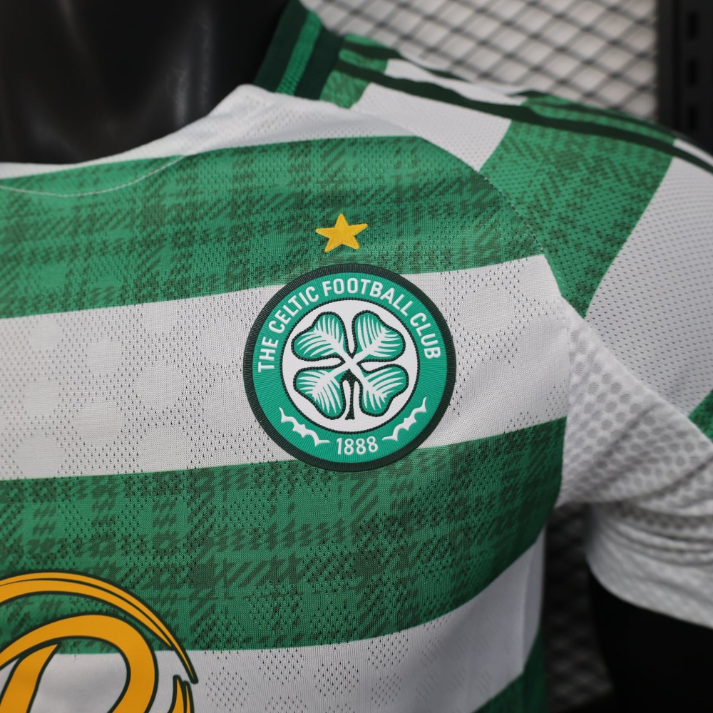 25/26 Player Version Celtic Home Football Shirt-mysite Custom Football Kit- Nextkits