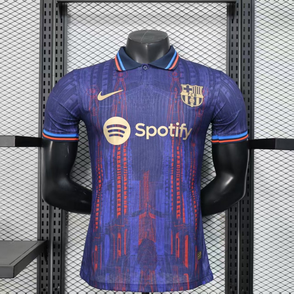 25/26 Player Version Barcelona Special Edition Football Shirt-mysite Custom Football Kit- Nextkits