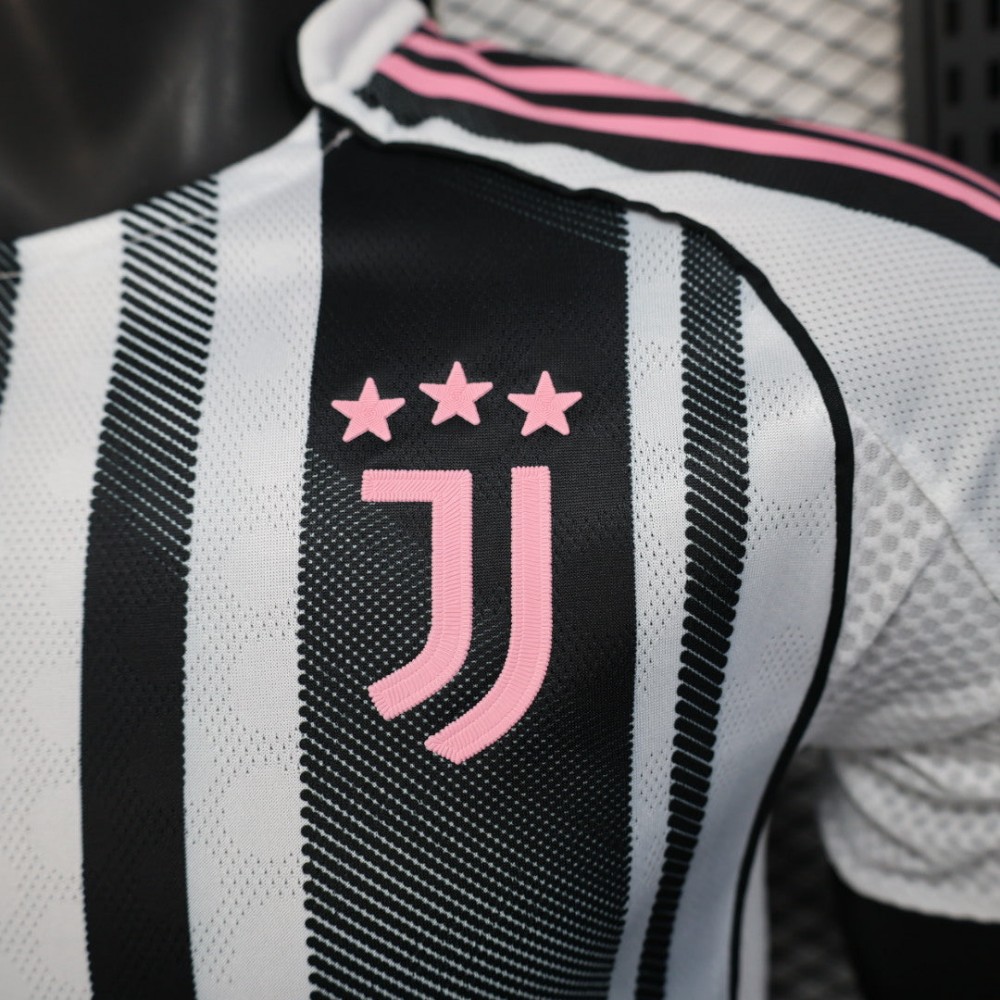 25/26 Player Version Juventus Home Football Shirt-mysite Custom Football Kit- Nextkits
