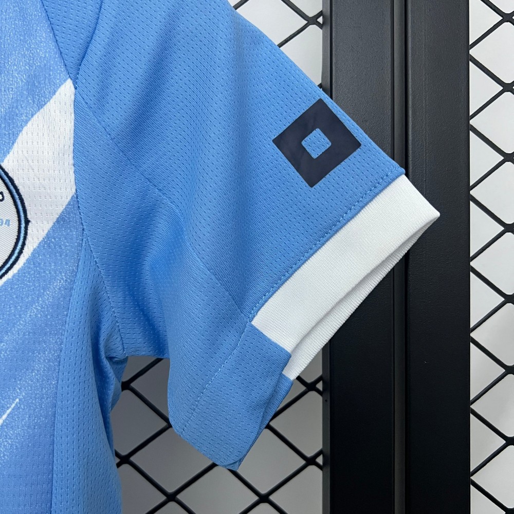 25/26 Manchester City Home Football Shirt Kids Size Suit-mysite Custom Football Kit- Nextkits