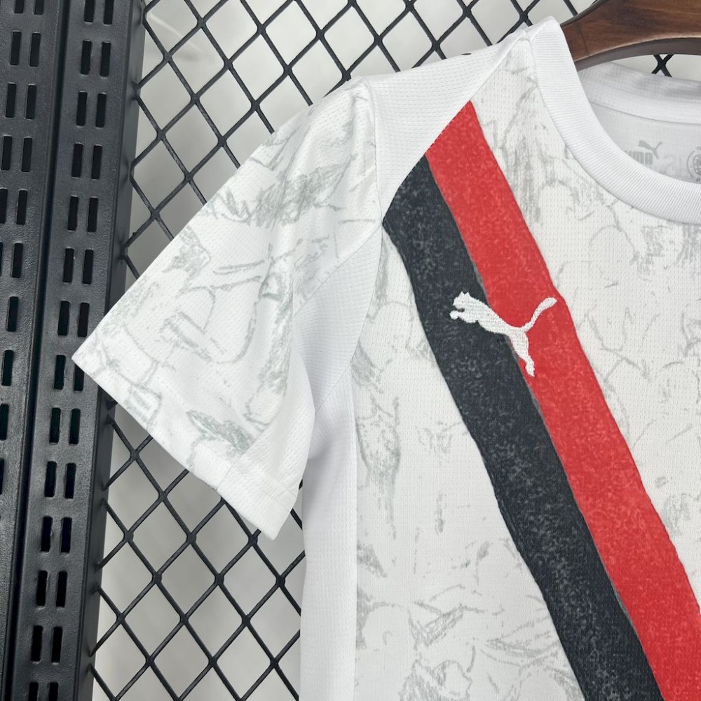 25/26 Manchester City Away Football Shirt Kids Size Suit-mysite Custom Football Kit- Nextkits