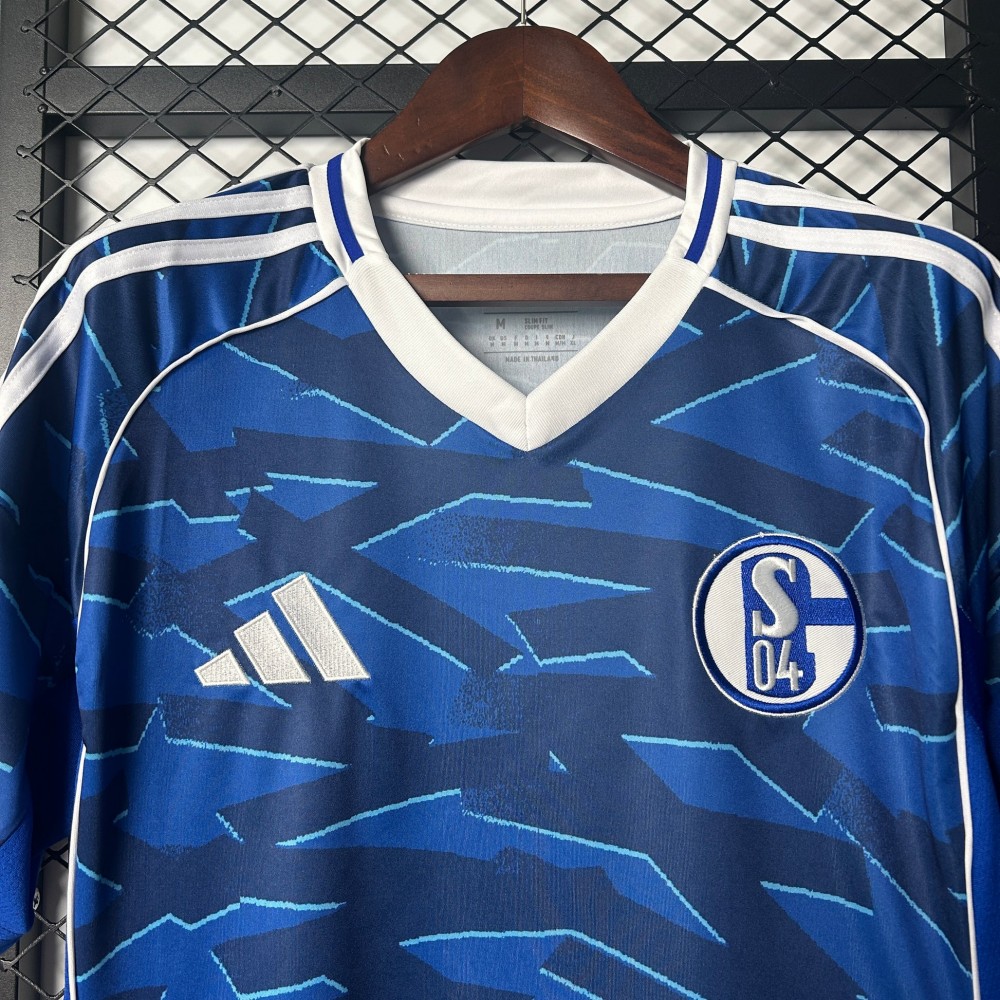 25/26 Schalke Home Football Shirt-mysite Custom Football Kit- Nextkits