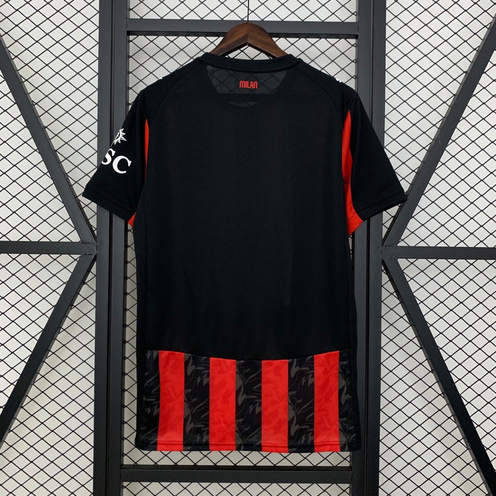 25/26 AC Milan Home Football Shirt-mysite Custom Football Kit- Nextkits