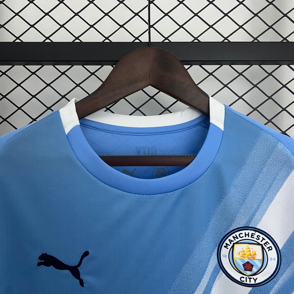 25/26 Manchester City Home Football Shirt-mysite Custom Football Kit- Nextkits