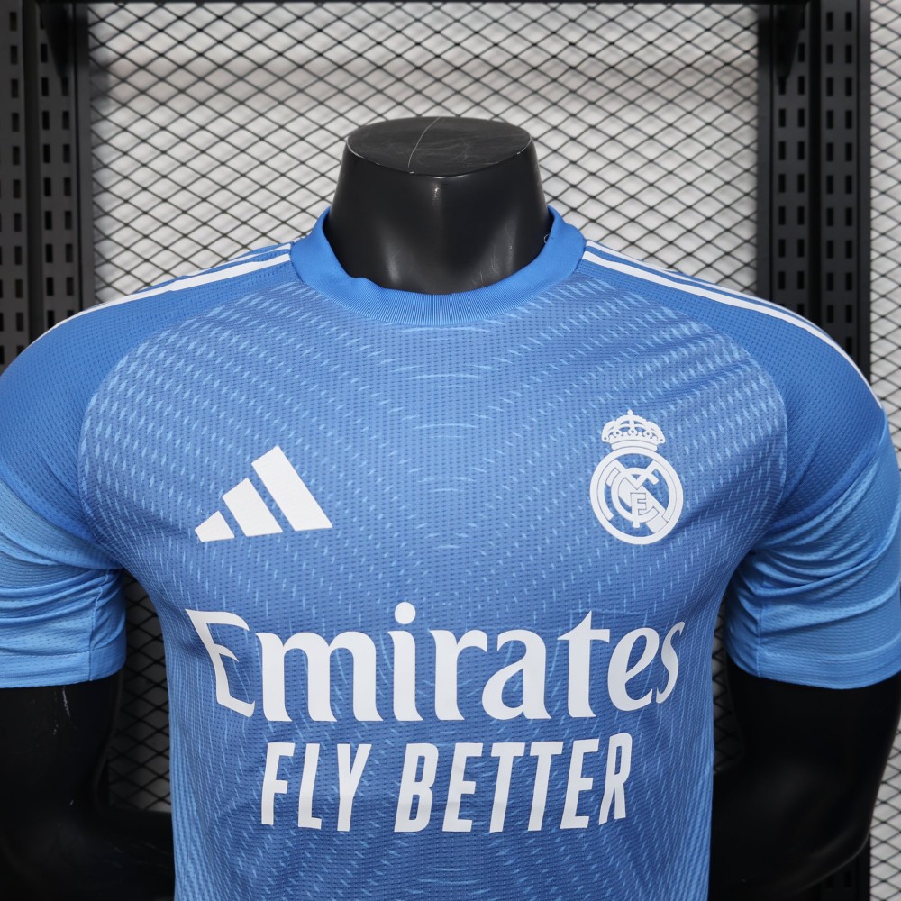 25/26 Player Version Real Madrid Goalkeeper Football Shirt-mysite Custom Football Kit- Nextkits