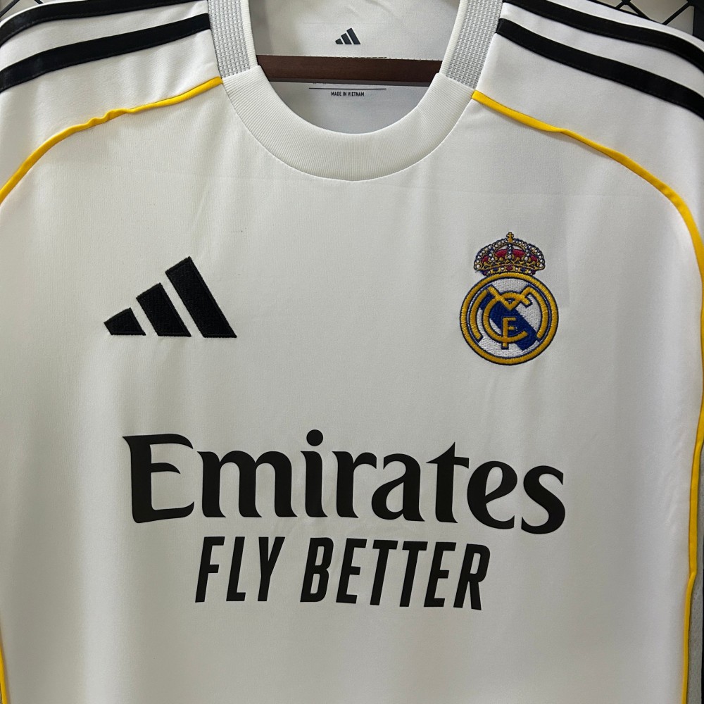 25/26 Real Madrid Home Football Shirt-mysite Custom Football Kit- Nextkits