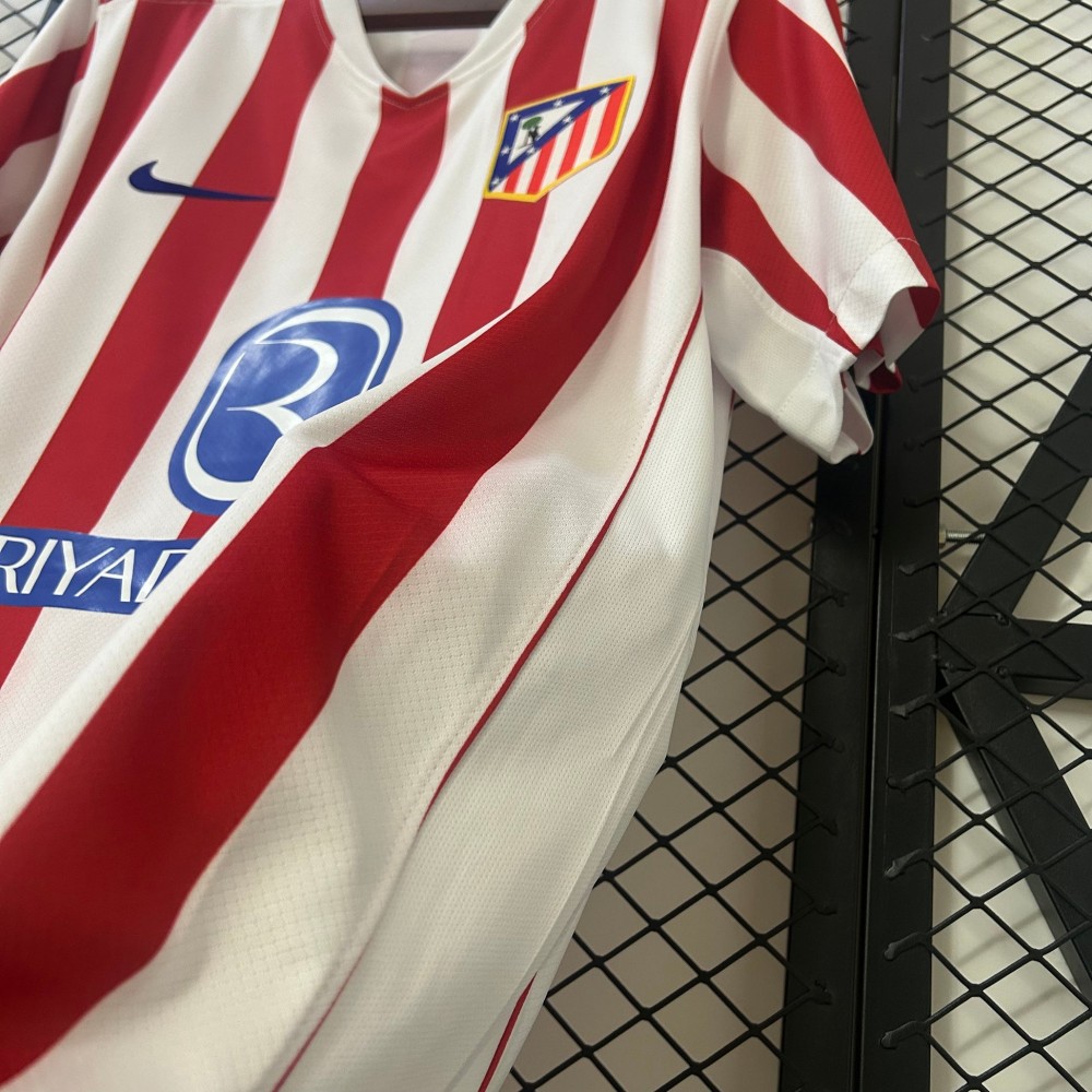 25/26 Atletico Madrid Home Football Shirt-mysite Custom Football Kit- Nextkits