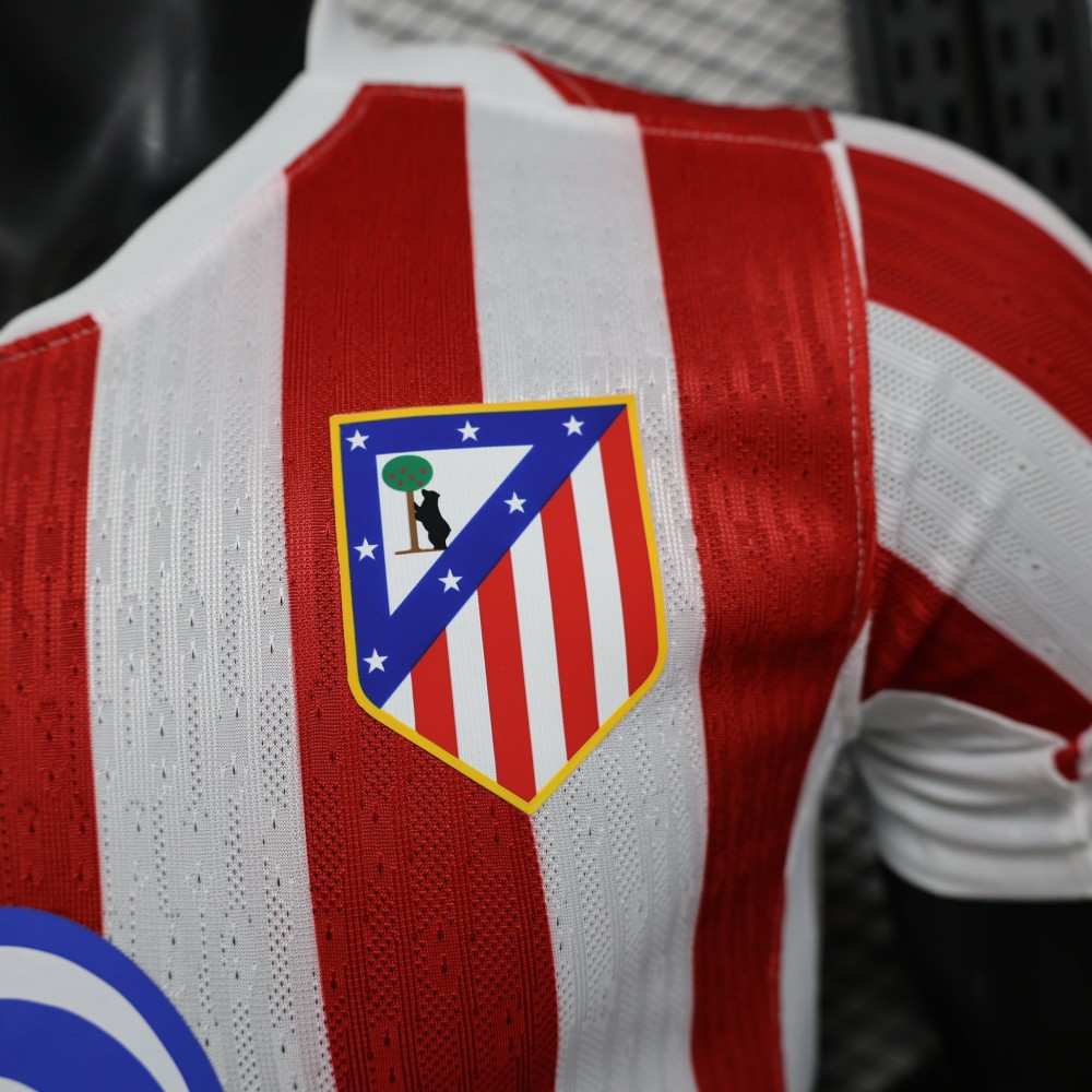 25/26 Player Version Atletico Madrid Home Football Shirt-mysite Custom Football Kit- Nextkits