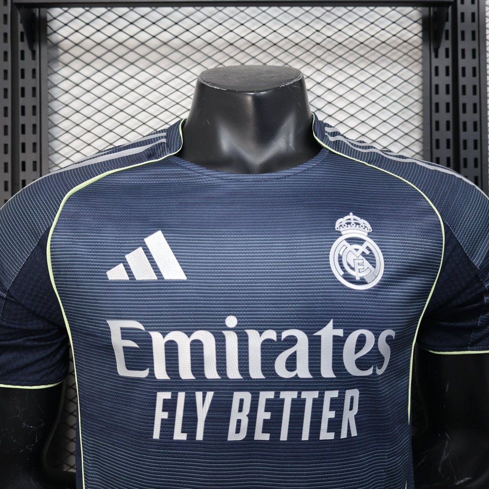 25/26 Player Version Real Madrid Away Football Shirt-mysite Custom Football Kit- Nextkits