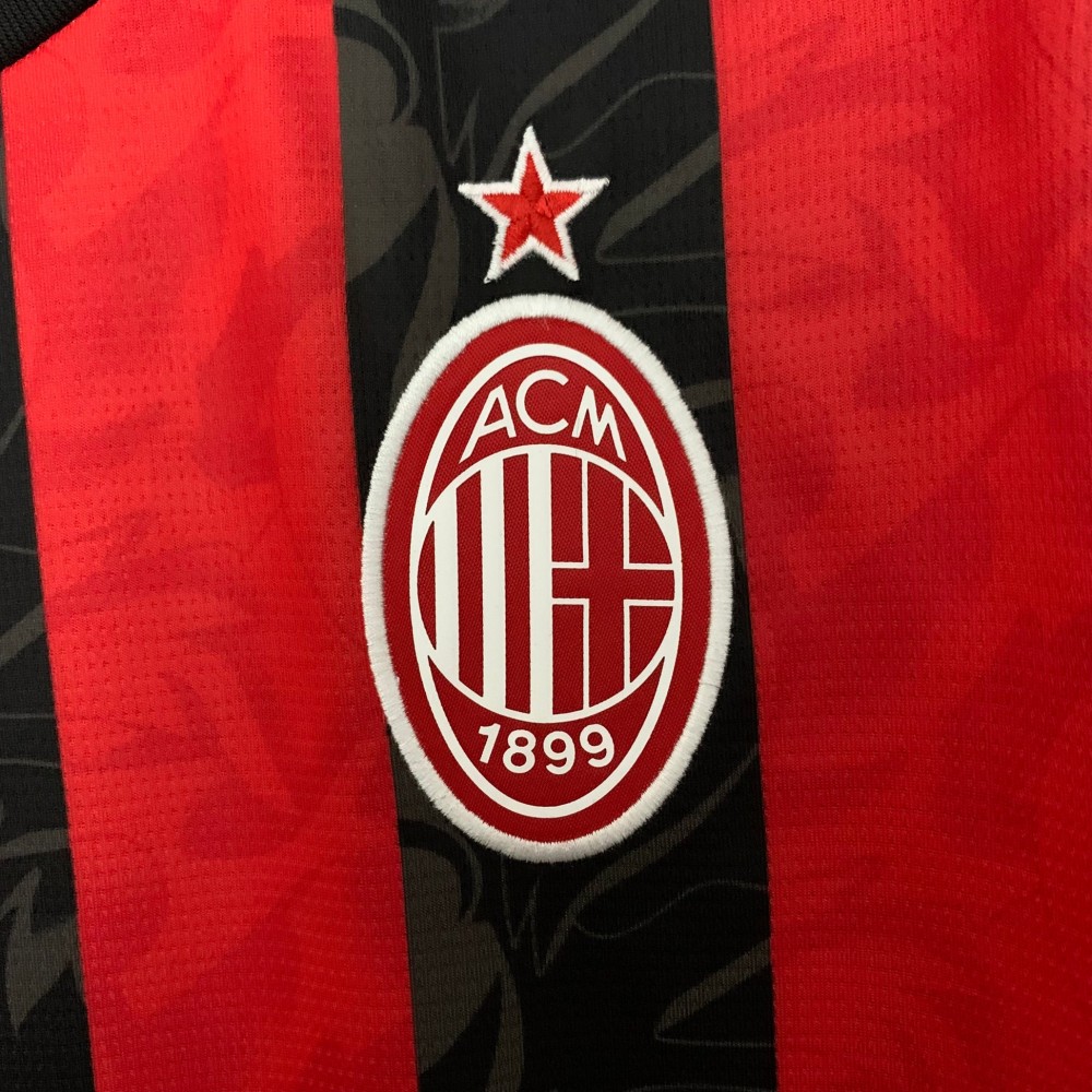 25/26 AC Milan Home Football Shirt-mysite Custom Football Kit- Nextkits