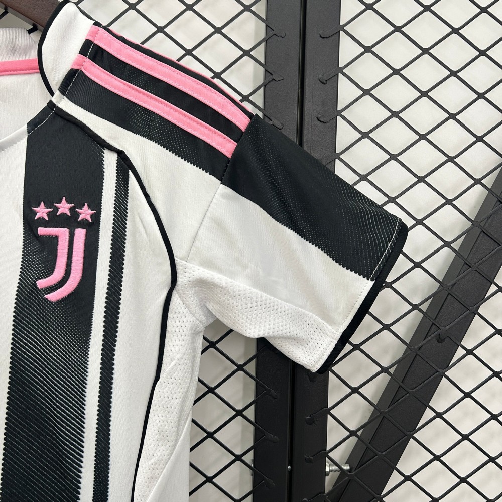 25/26 Juventus Home Football Shirt Kids Size Suit-mysite Custom Football Kit- Nextkits